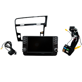 Vw Golf 7 8 Inch Navigation System Compatible With Badge Camera - Composition Media